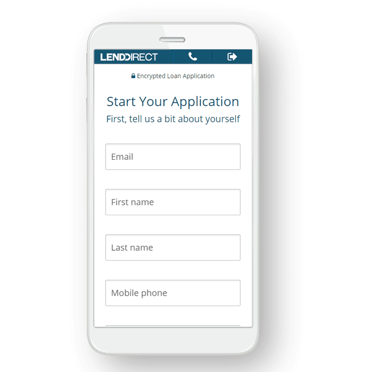 Mobile phone with application