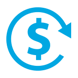 Circle around Dollar Sign